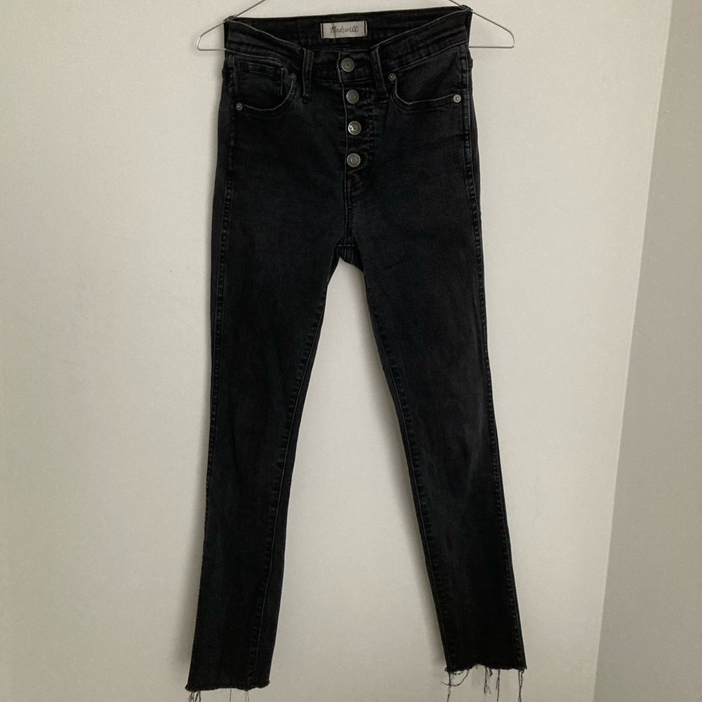 Madewell 10 inch high rise jeans